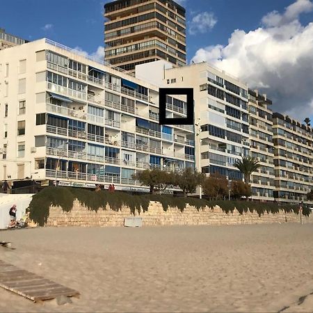 Los Fernandos, 1St Line Beachfront Poniente, 2 Bedroom Apartment Ocean Terrace Benidorm Exterior photo